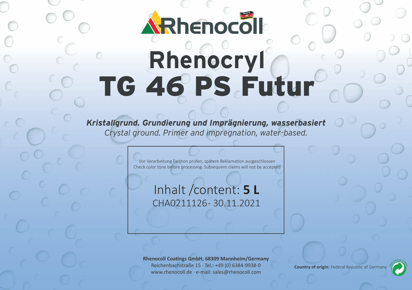 Rhenocryl TG 46 PS Futur